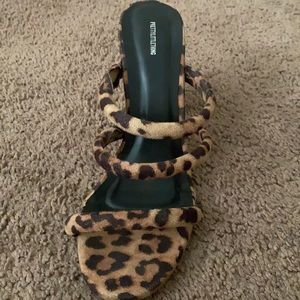 Cheetah print heels!